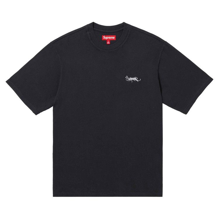 

Топ Supreme Washed Tag Short-Sleeve Top, Black