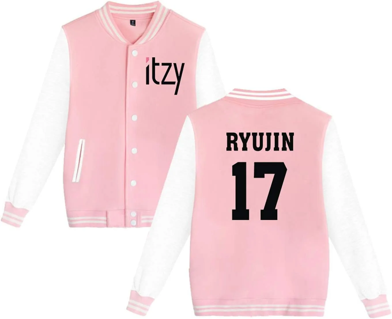 

ITZY Hoodie Sweater Baseball Jersey Xkpopfans