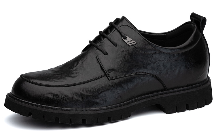 

Туфли мужские черные SULEGAO, черные (увеличение роста на 6 см)