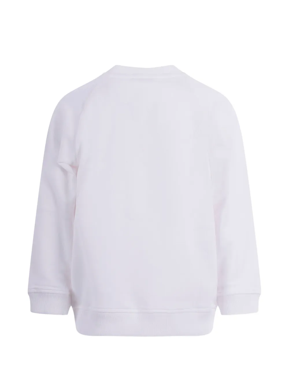 Джемпер с длинными рукавами и теннисным принтом Stella Mccartney Kids, белый — фото 2