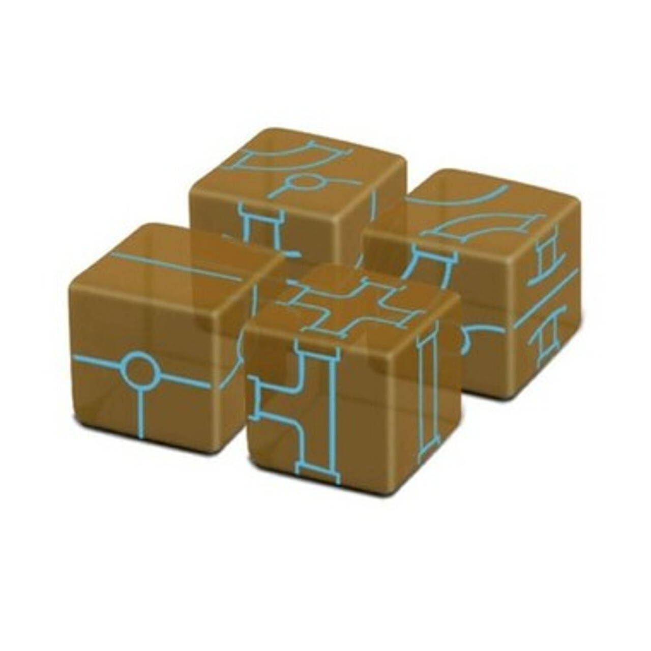 

Аксессуары Railroad Ink Challenge: Underground Dice Pack Expansion