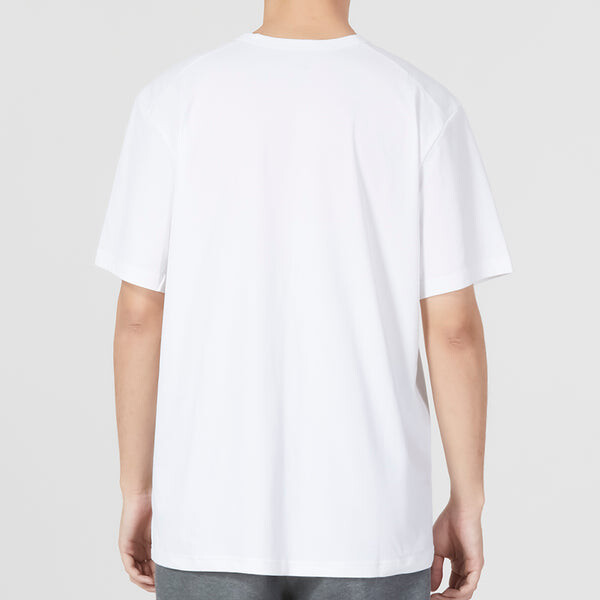 Футболка Nike Dri-FIT UV Hyverse Short Sleeve Fitness Tops 'White', белый — фото 4