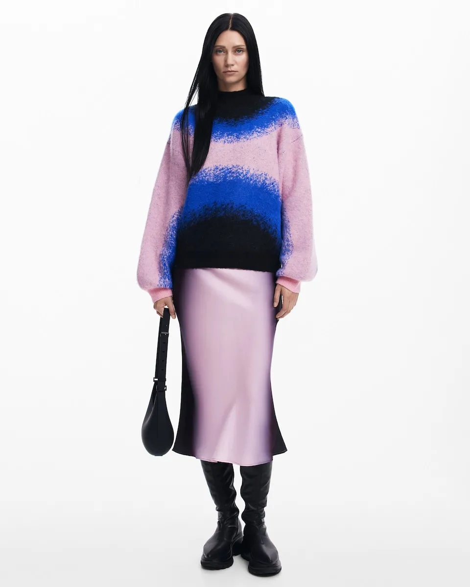 

Юбка Maitrepierre с размытым эффектом Desigual, розовый