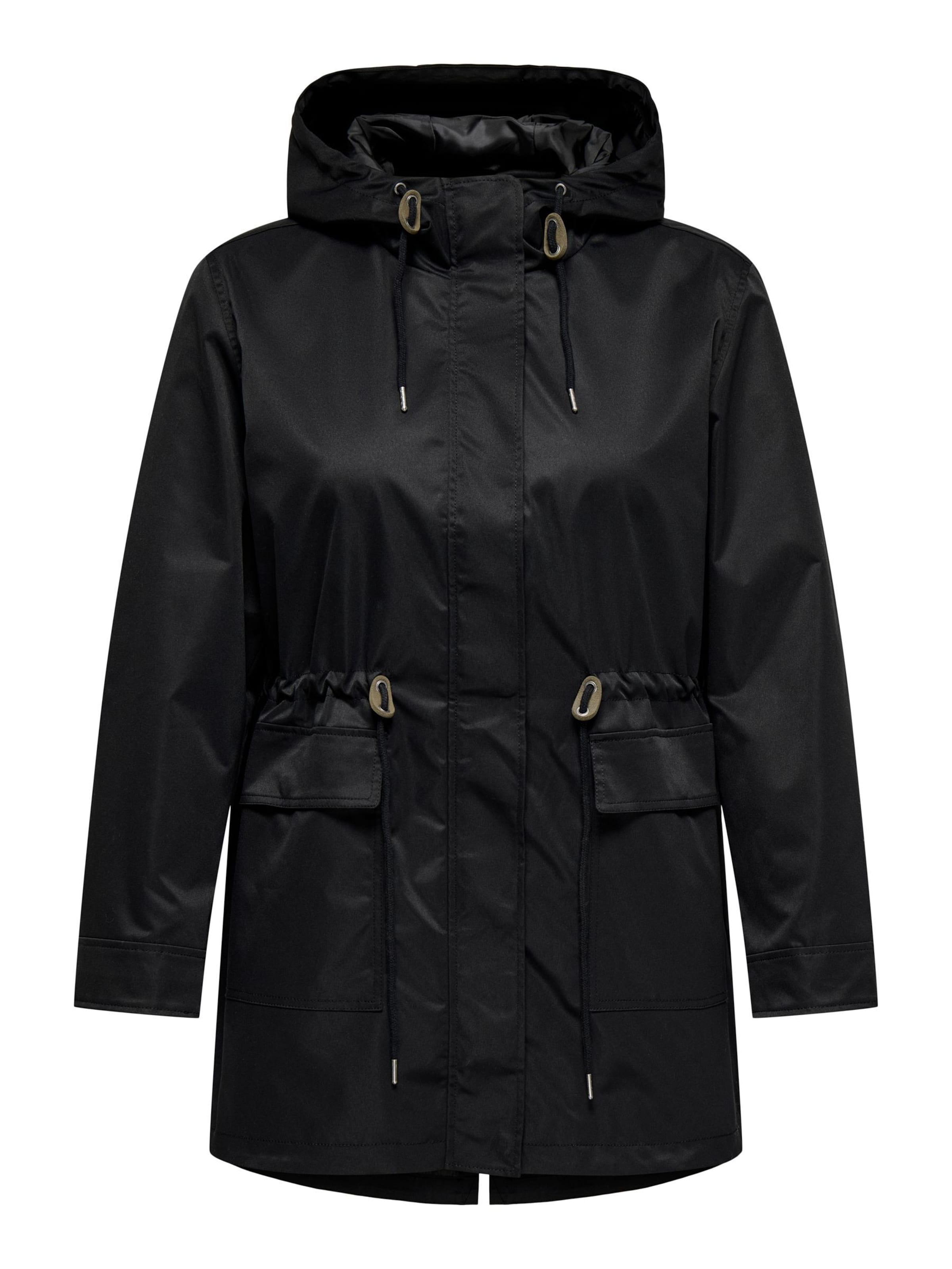 

ONLY Carmakoma Парка для межсезонья 'CARLouise' в черном цвете