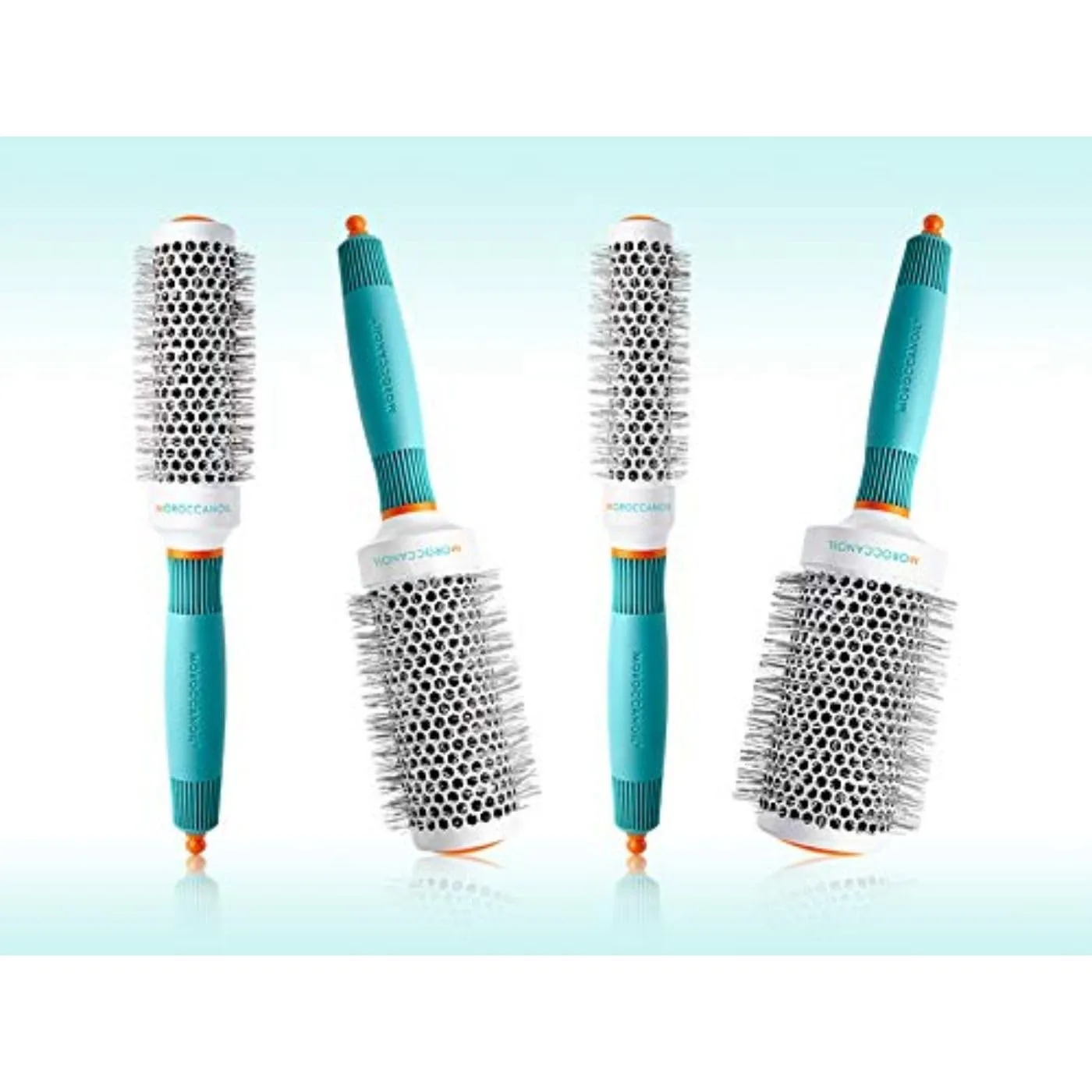 Круглая керамическая щетка Moroccanoil, Blue — фото 4