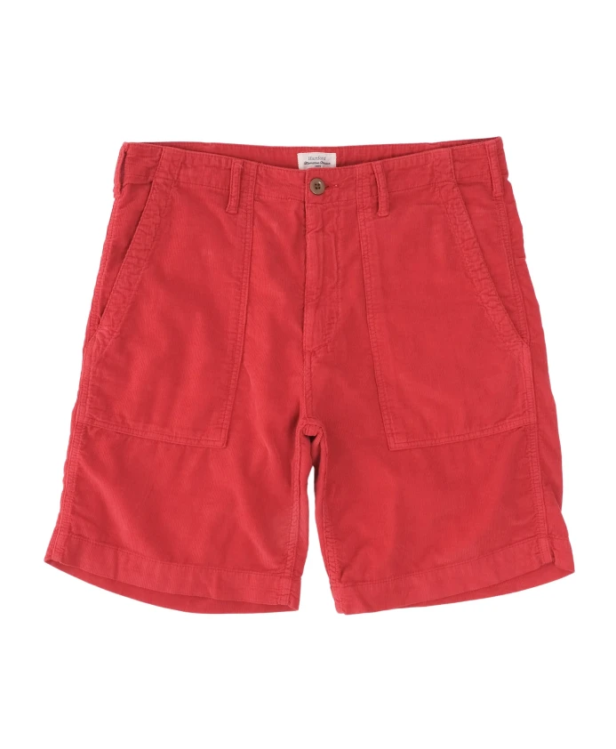 

Городские вельветовые военные шорты Hartford, красный