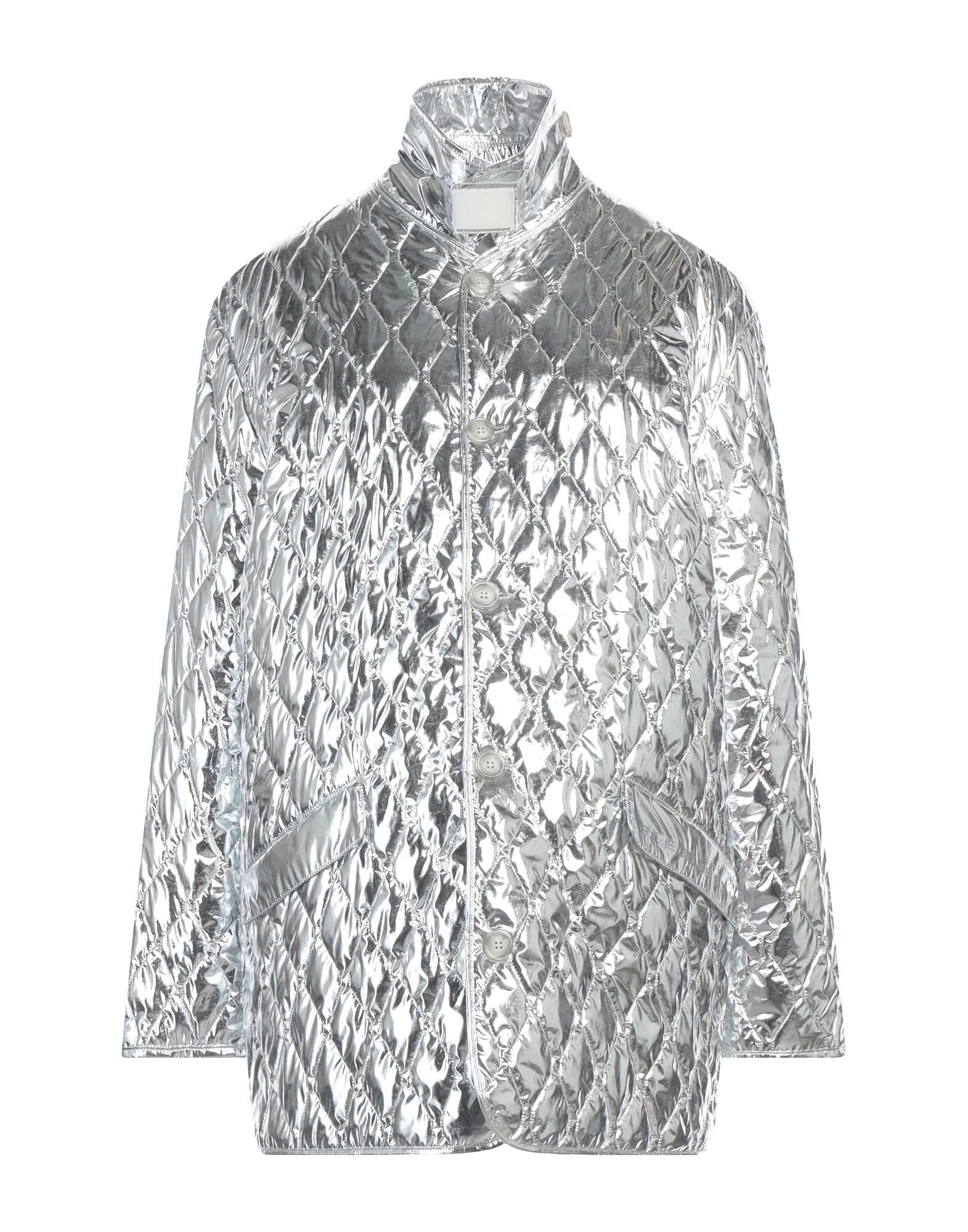 

Пуховик Vetements, серебряный
