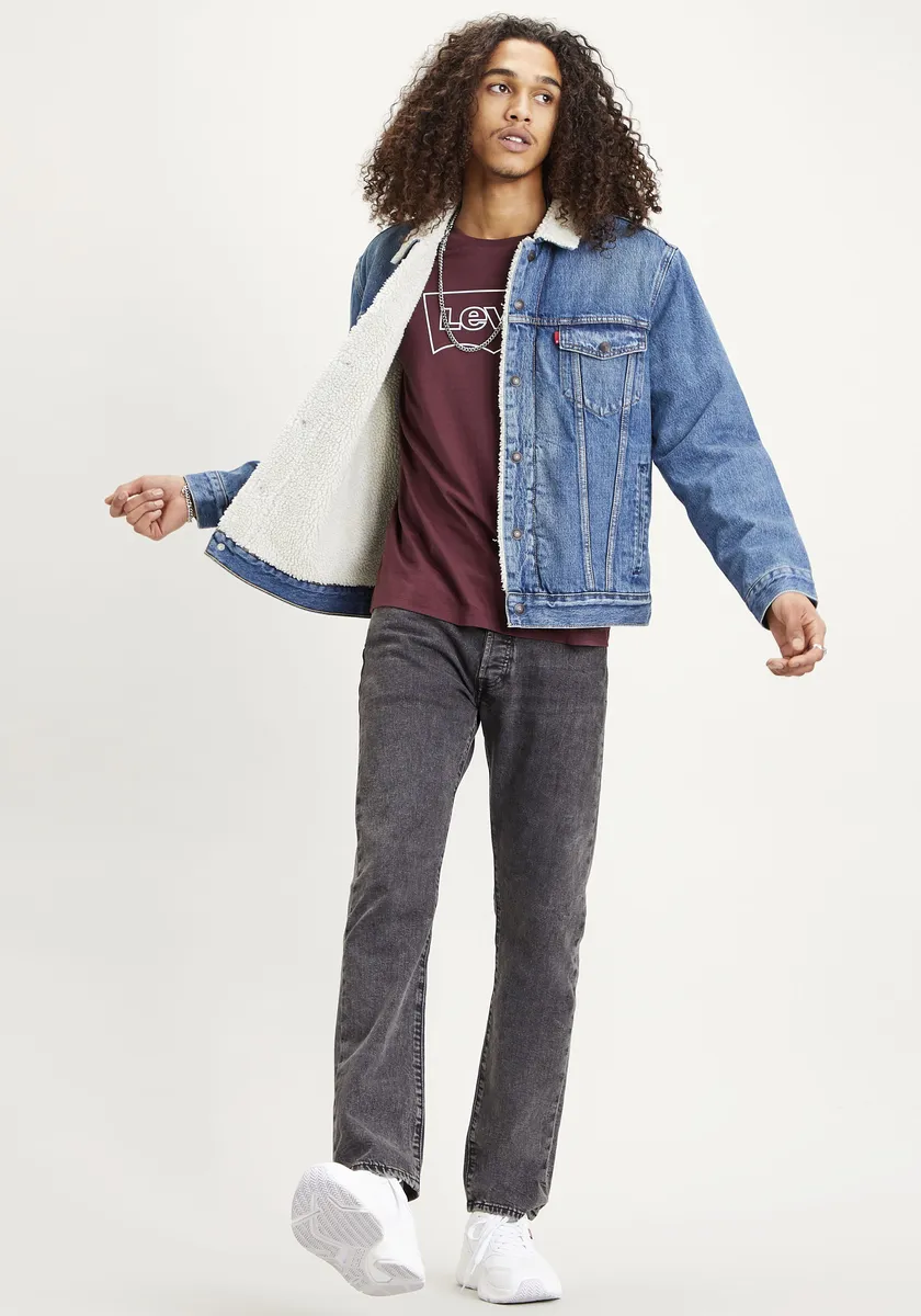 

Короткая куртка Levi's "SHERPA" на подкладке из шерпы, цвет Fable Sherpa