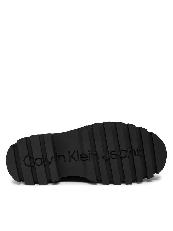 Ботильоны на шнуровке Calvin Klein Jeans Lugged Laceup Boot Oxf Hiking Nb YM0YM01076, коричневый — фото 4