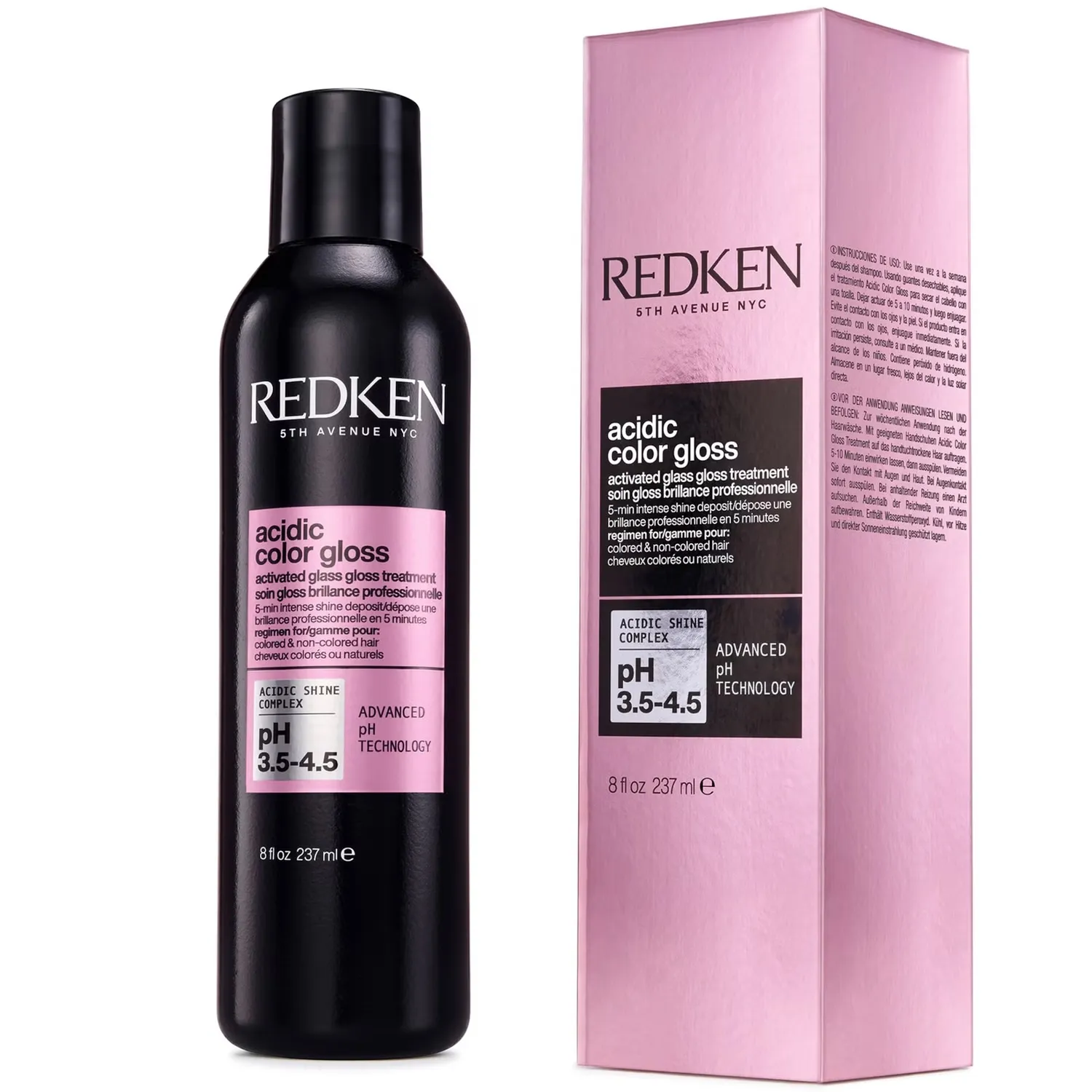 

Acidic Color Gloss Активированное стеклянное средство для блеска волос для стеклянного блеска 237мл Redken