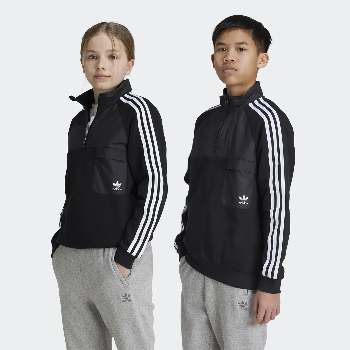 

Толстовка Adidas Originals "HZ CREW", черный