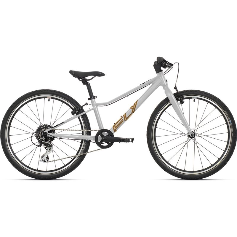 

Детский велосипед Superior FLY 24 VB, матовый серебристый