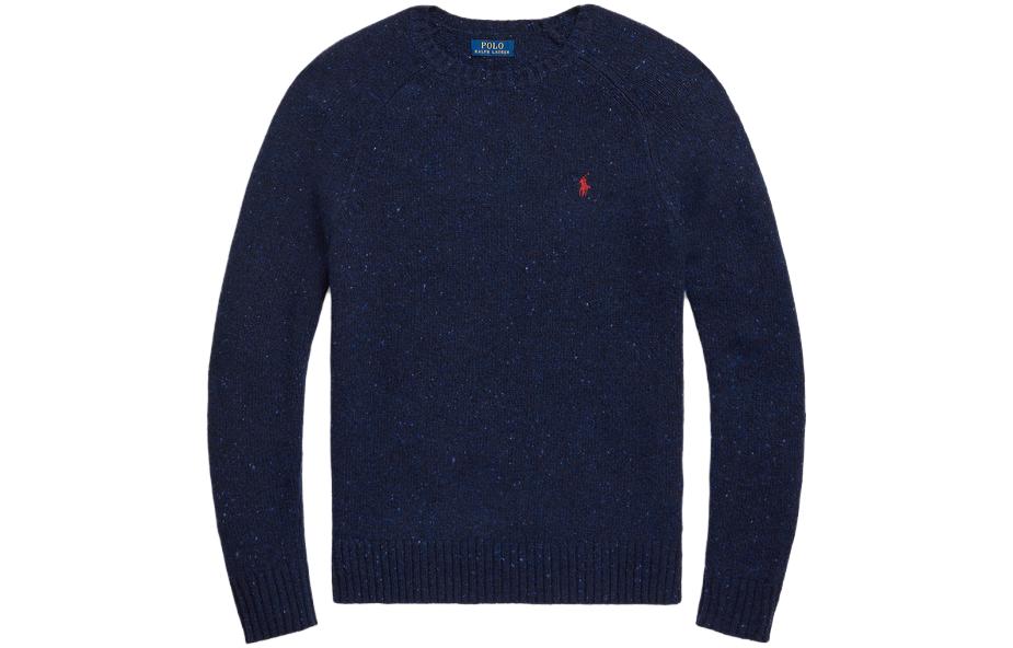 Футболка поло Ralph Lauren морского синего цвета — фото 2