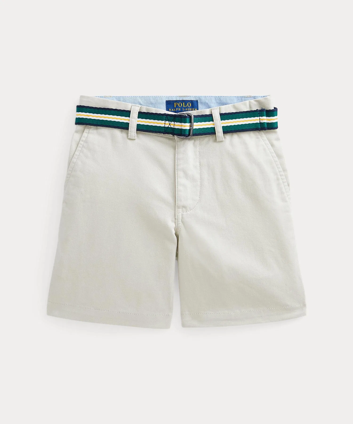 Детские шорты POLO RALPH LAUREN CHILDRENSWEAR прямые, из твила — фото 2