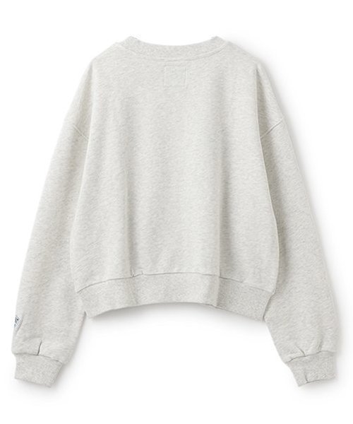 Толстовка с вышивкой Mint-kun Sagara Pom ponette junior, White grain — фото 2