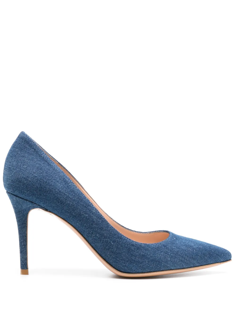 Джинсовые туфли Gianvito 85 Gianvito Rossi, синий