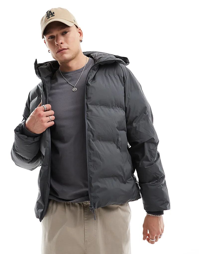 

Jack & Jones – Пуховик темно-серого цвета с проклеенными швами