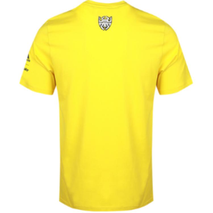 Adidas Футболка CRAY CRAYON мужская yellow — фото 4