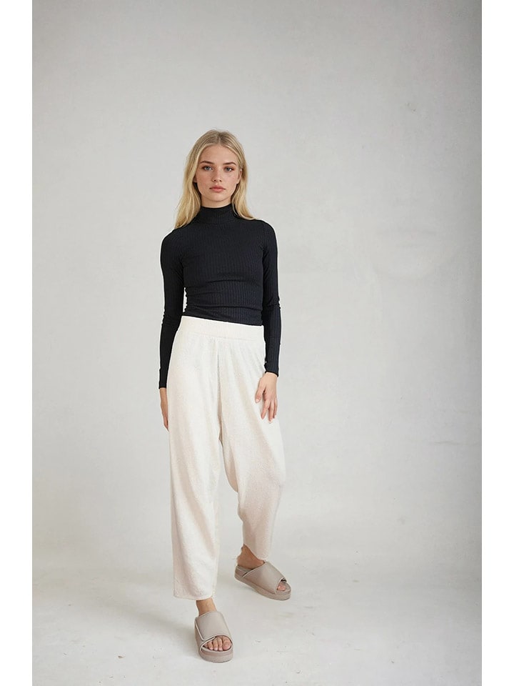 

Тканевые брюки Monki, кремовый