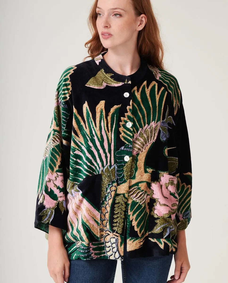 

Вельветовая куртка Crane Emerald One Hundred Stars, зеленый