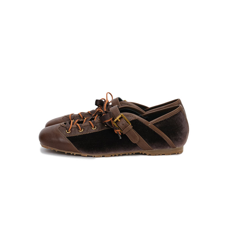 Повседневные однобортные туфли женские AnOther Project, Dark Brown
