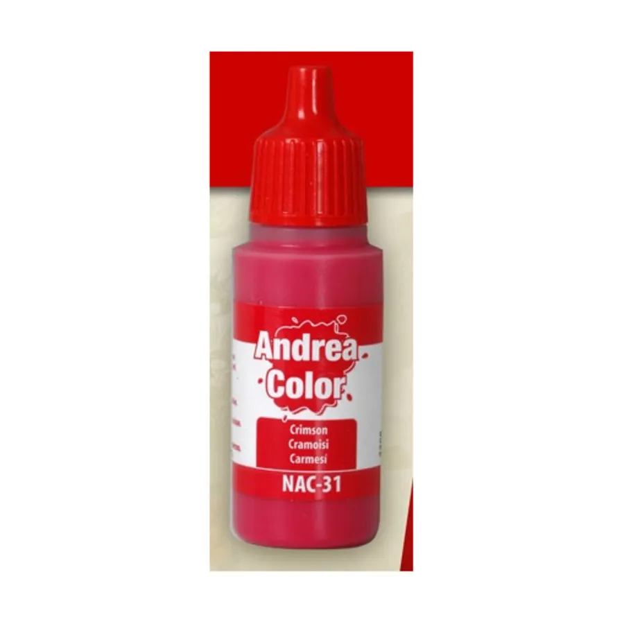

Багрово-красный, Andrea Color Paints - Blues, Yellows, & Reds