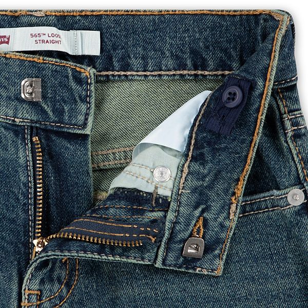 Джинсы Boy'S 4-20 565 loose straight Levi'S, Cash — фото 3