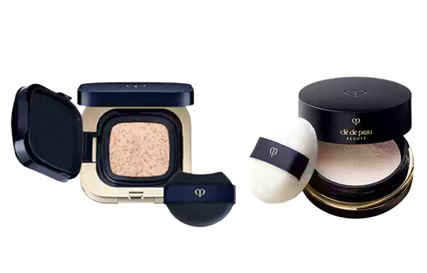 

Пудра Square Air Cushion Water Glow Version Sheer Honey матовый натуральный макияж контроль жирного блеска 15г+26г Clé De Peau Beauté