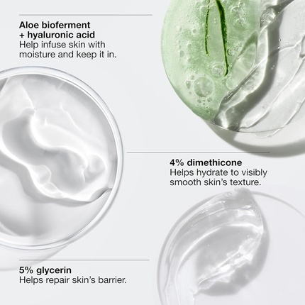 Увлажняющий крем для тела Moisture Surge с биоферментом алоэ и гиалуроновой кислотой Clinique — фото 2