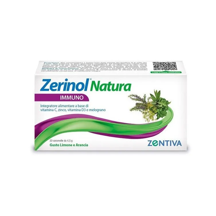 

Zerinol Natura Immuno 20 Сладости для иммунной системы