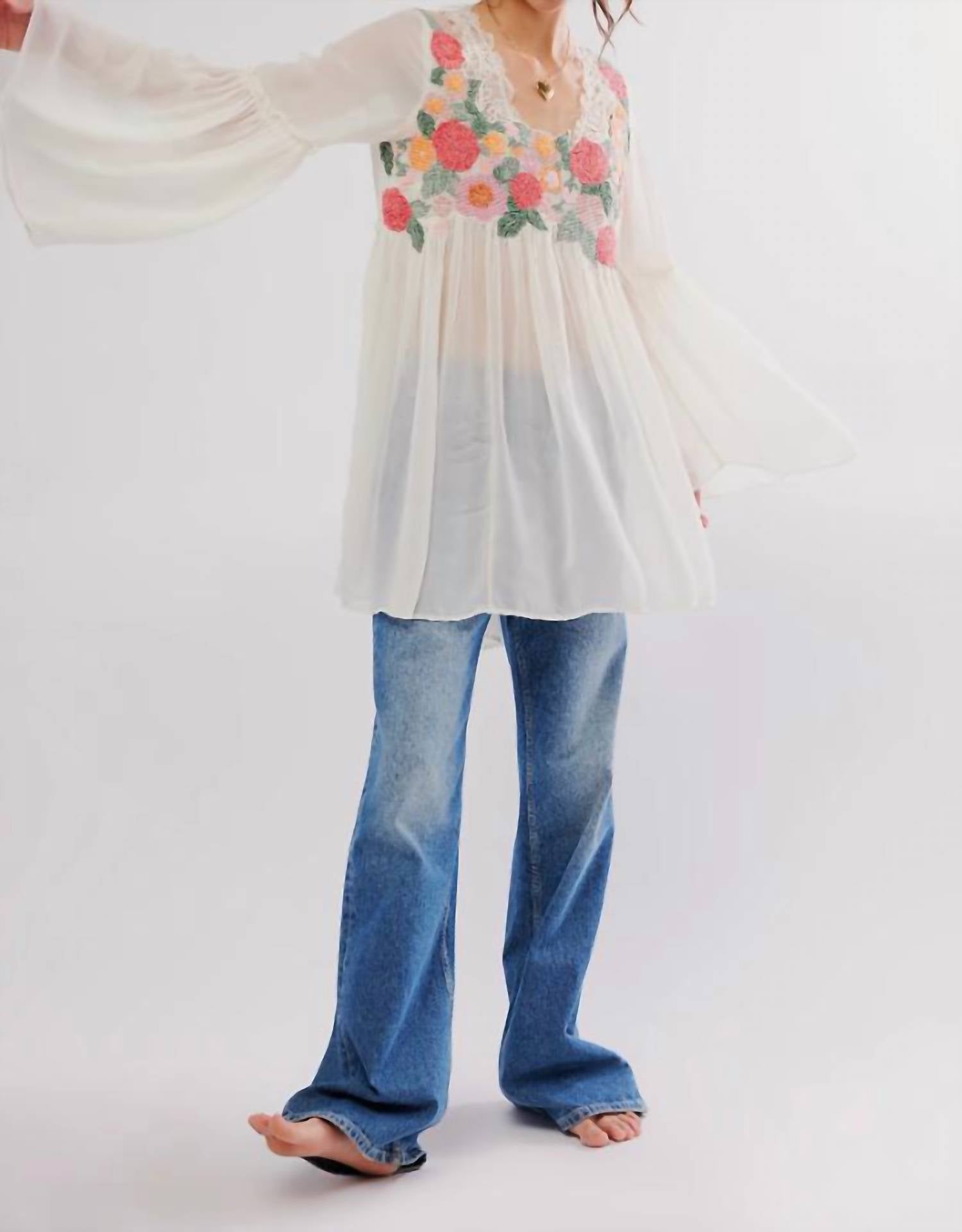 

Туника Madeline в белом цвете Free People