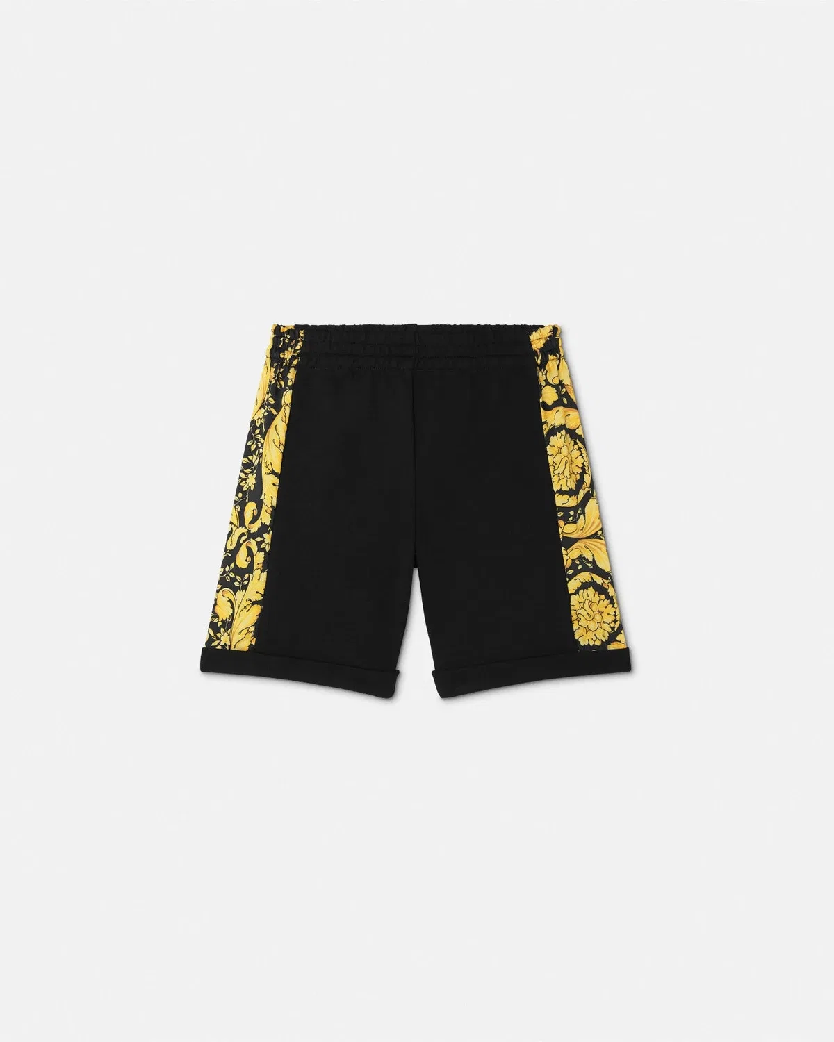 Детские шорты-бермуды Barocco VERSACE, черный