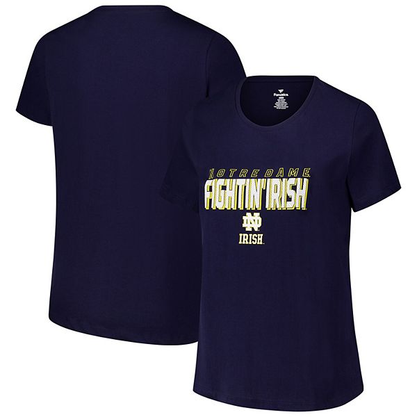 

Женская футболка Notre Dame Fighting Irish с круглым вырезом, синяя, plus size Fanatics, Синий, Женская футболка Notre Dame Fighting Irish с круглым вырезом, синяя, plus size Fanatics