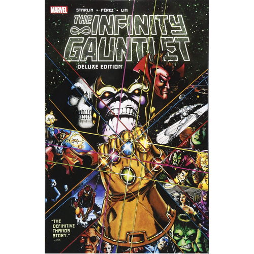 

Книга Infinity Gauntlet: Deluxe Edition (Paperback)