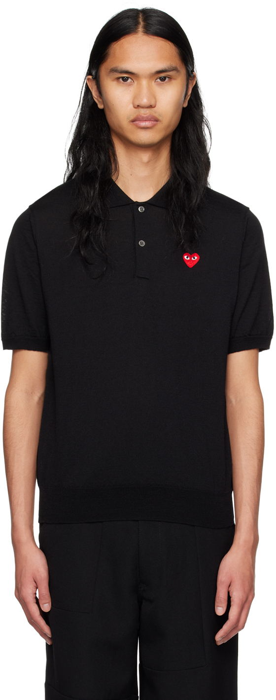 

Патч Поло COMME des GARcONS PLAY, черный