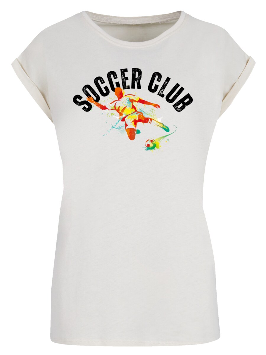 

Рубашка F4NT4STIC Soccer Club Sport Fan Artwork, бежевый