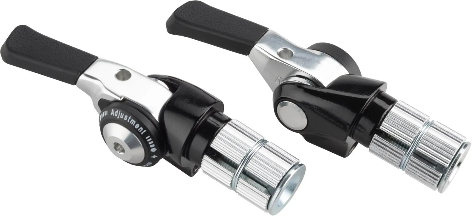 

Комплект манеток на рулевые концы 2/3 x 8 скоростей microSHIFT, Black