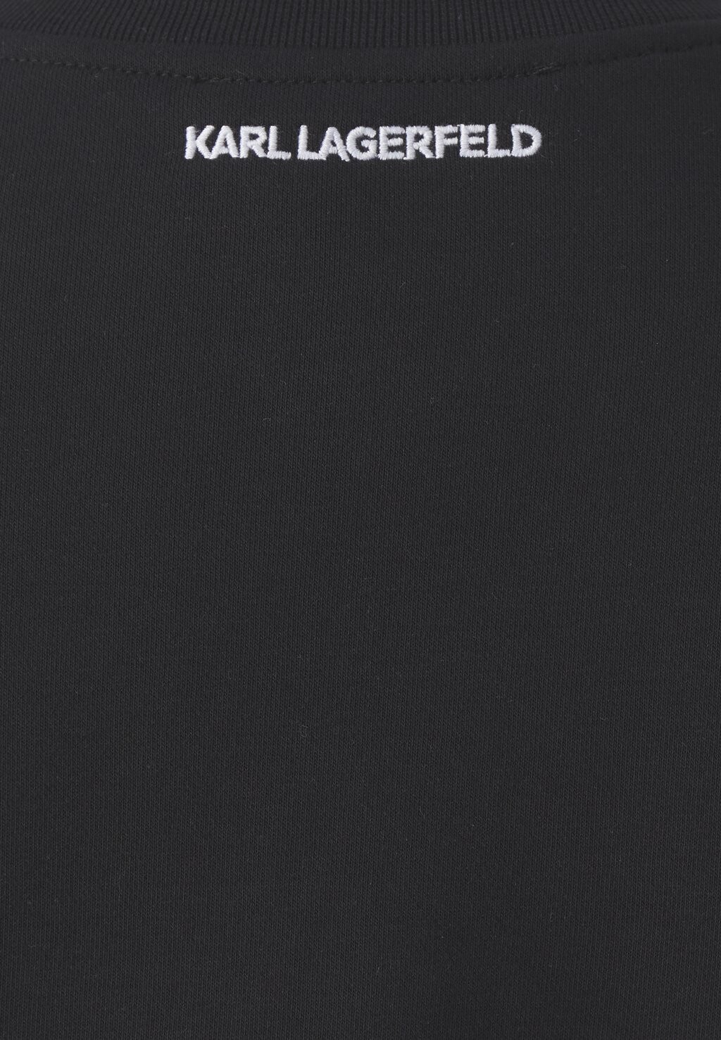 

Свитер Hem Signature KARL LAGERFELD, черный