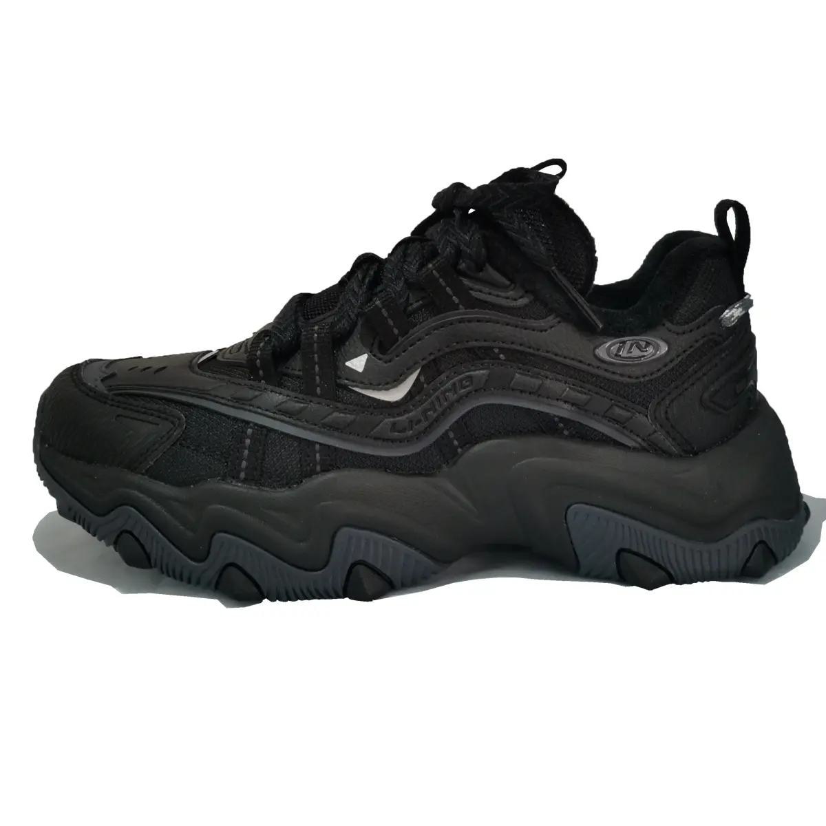 

Кроссовки LINING Cat"s Claw Lite 2 Chunky Sneakers Women's Low-top Black, черный