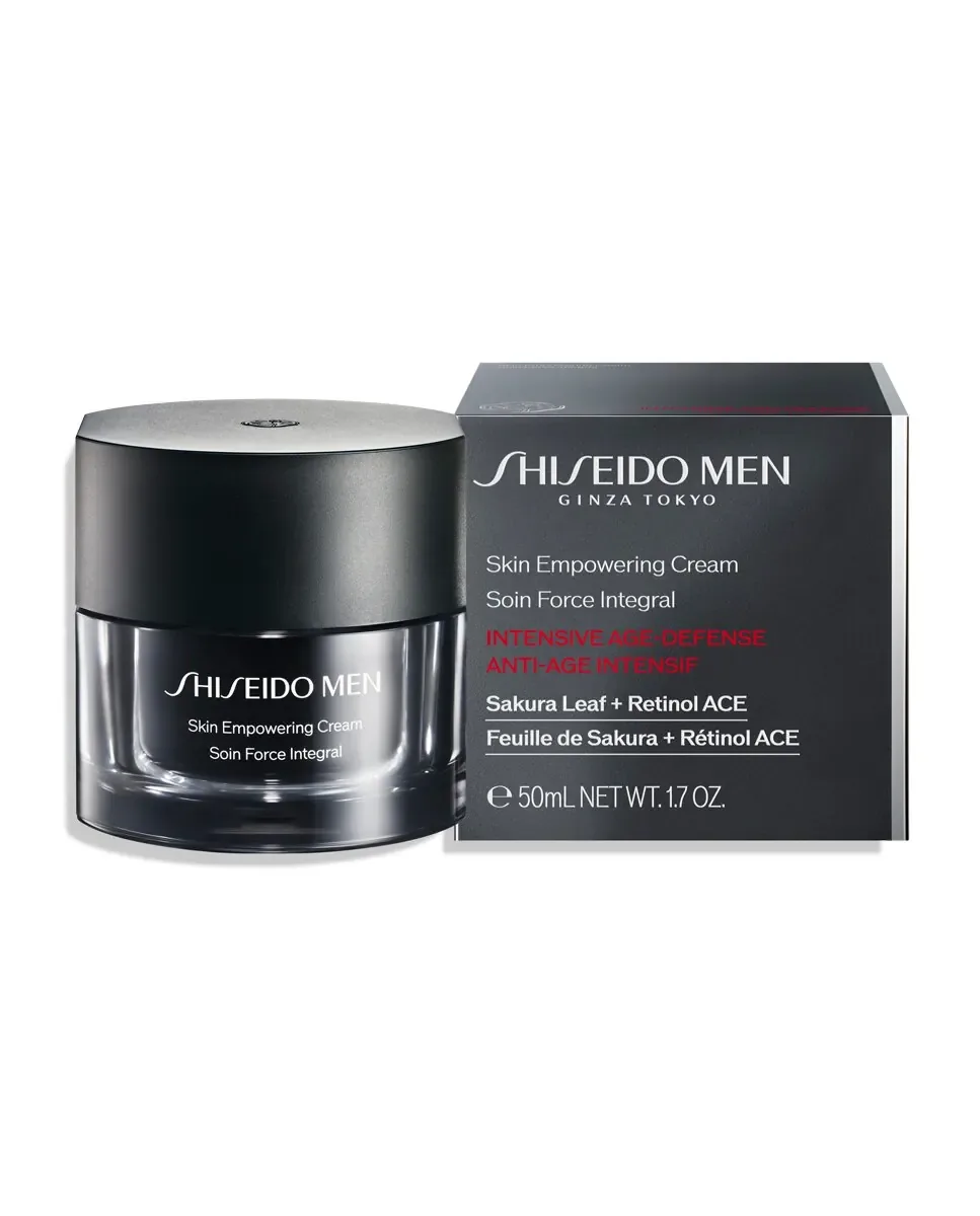 Крем для лица Shiseido — Антивозрастной Skin Empowering Men, 50 мл — фото 3