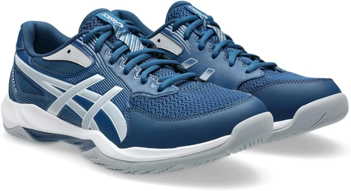 Кроссовки ASICS Gel-Rocket 12 мужские, Mako Blue Piedmont Grey — фото 2