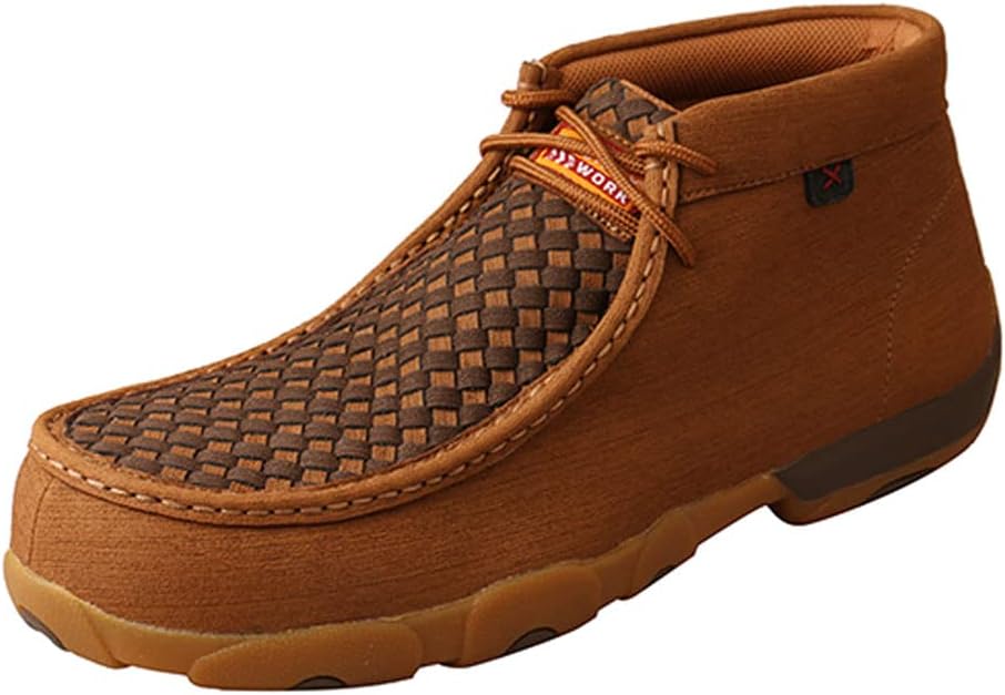 

Ботинки Twisted X мужские Work Nano с композитным носком, модель Chukka Driving Moc