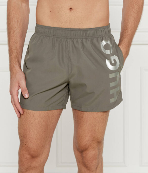 

Шорты для плавания Hugo Bodywear Abs Regular Fit, серый