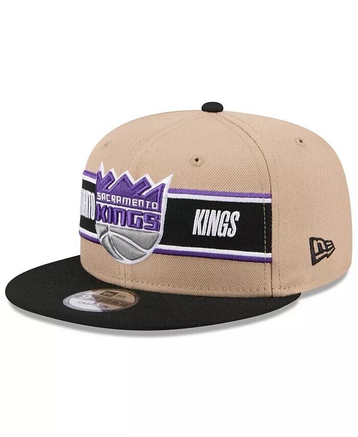 

Мужская коричнево-черная кепка Snapback Sacramento Kings NBA Draft 9FIFTY 2024 New Era, серый