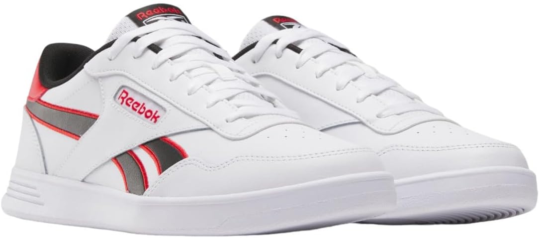 Мужские кроссовки Reebok Court Advance, белый/черный/красный — фото 4