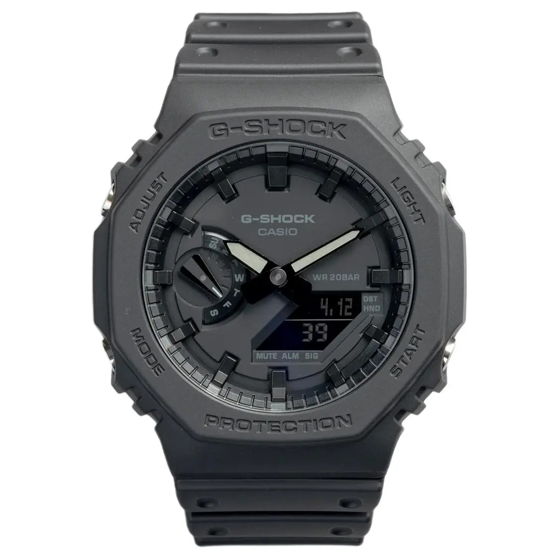 

G SHOCK Eight Prince Collection Кварцевый механизм Часы на ремешке из смолы Мужские часы Черный циферблат CASIO