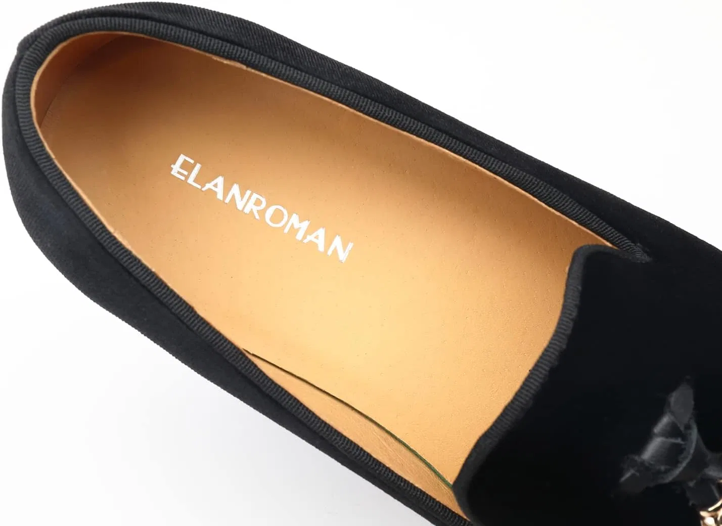 Мужские туфли ELANROMAN BR-C1500, Velvet Black — фото 4