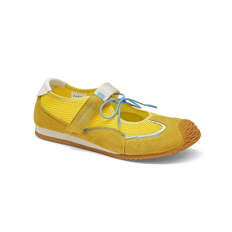 TOOMANYSHOES Мэри Джейн на плоской подошве с манговым смузи 1,5 см женские светло-голубые, цвет Light Blue — фото 4
