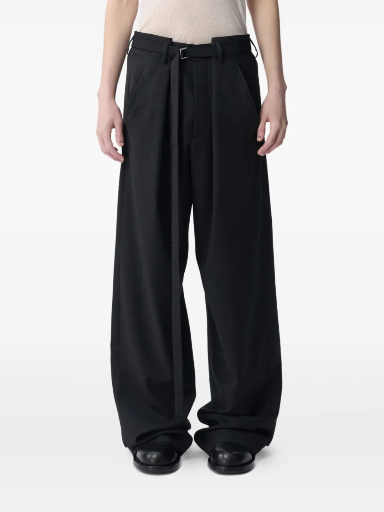 

Ann Demeulemeester брюки Finn, черный