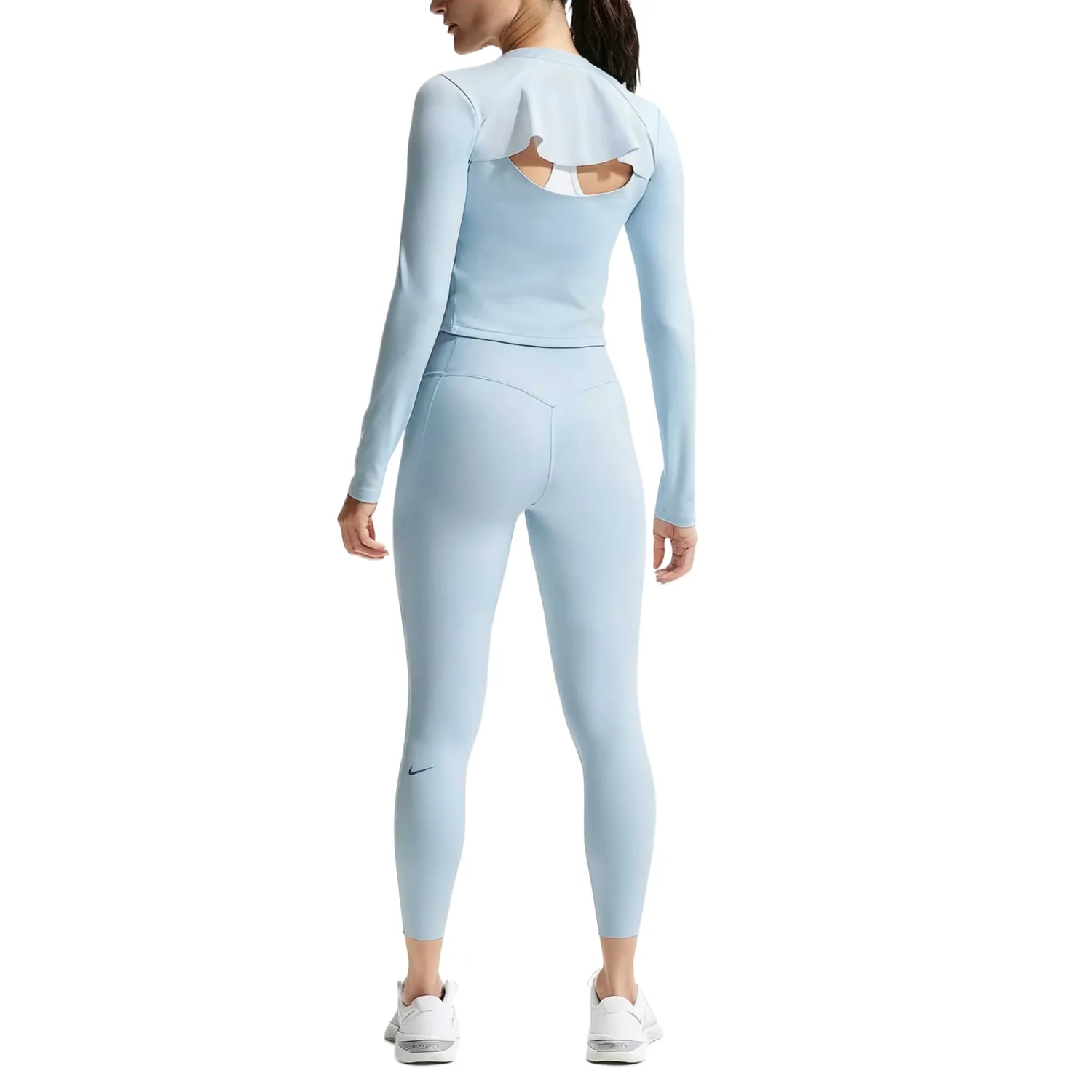 Брюки женские Universa Sports Nike, Celestial Stone Blue/Chambray/Work Blue — фото 4